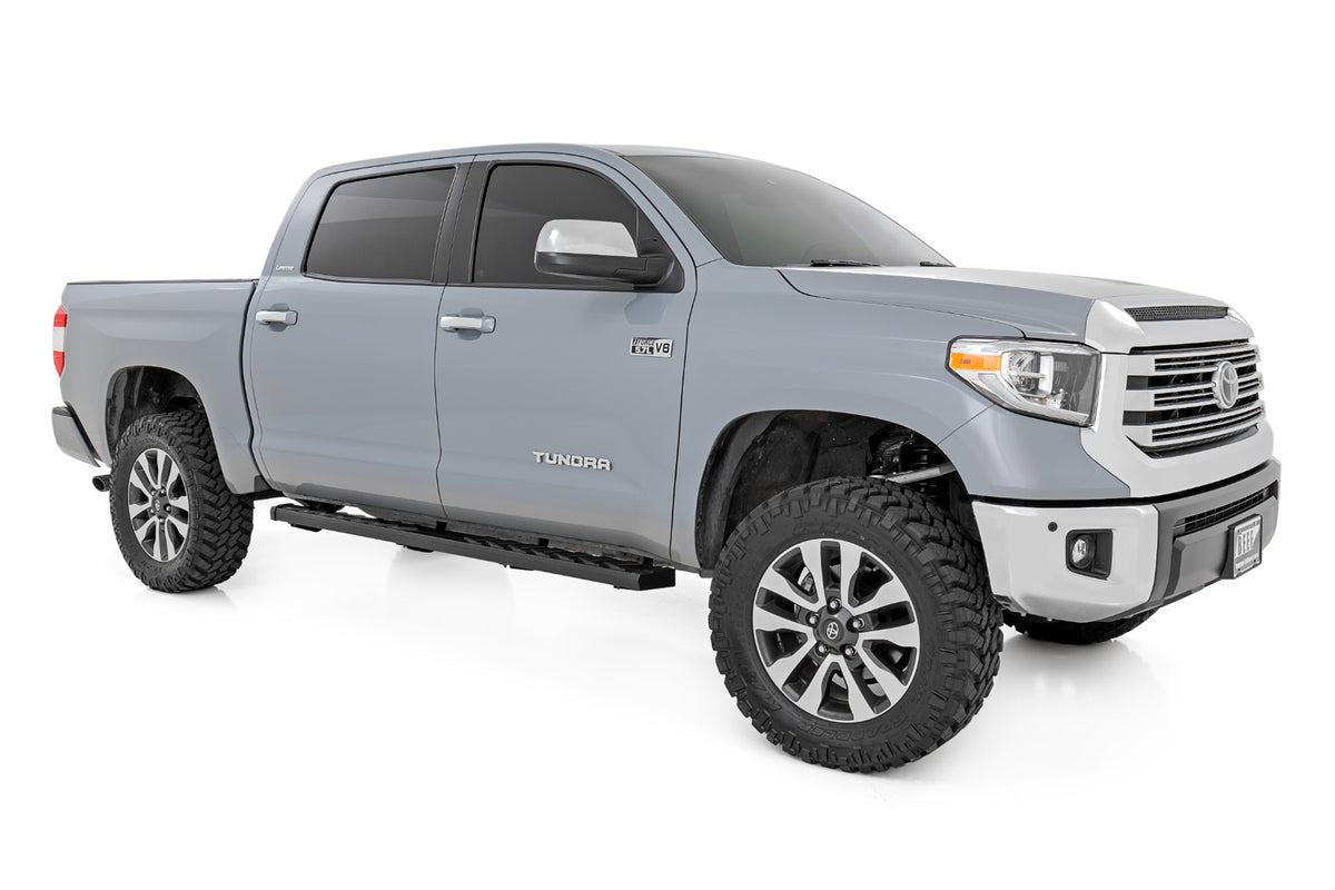 BA2 Running Boards Side Step Bars Crew Cab Toyota Tundra (07-21) Rough Country