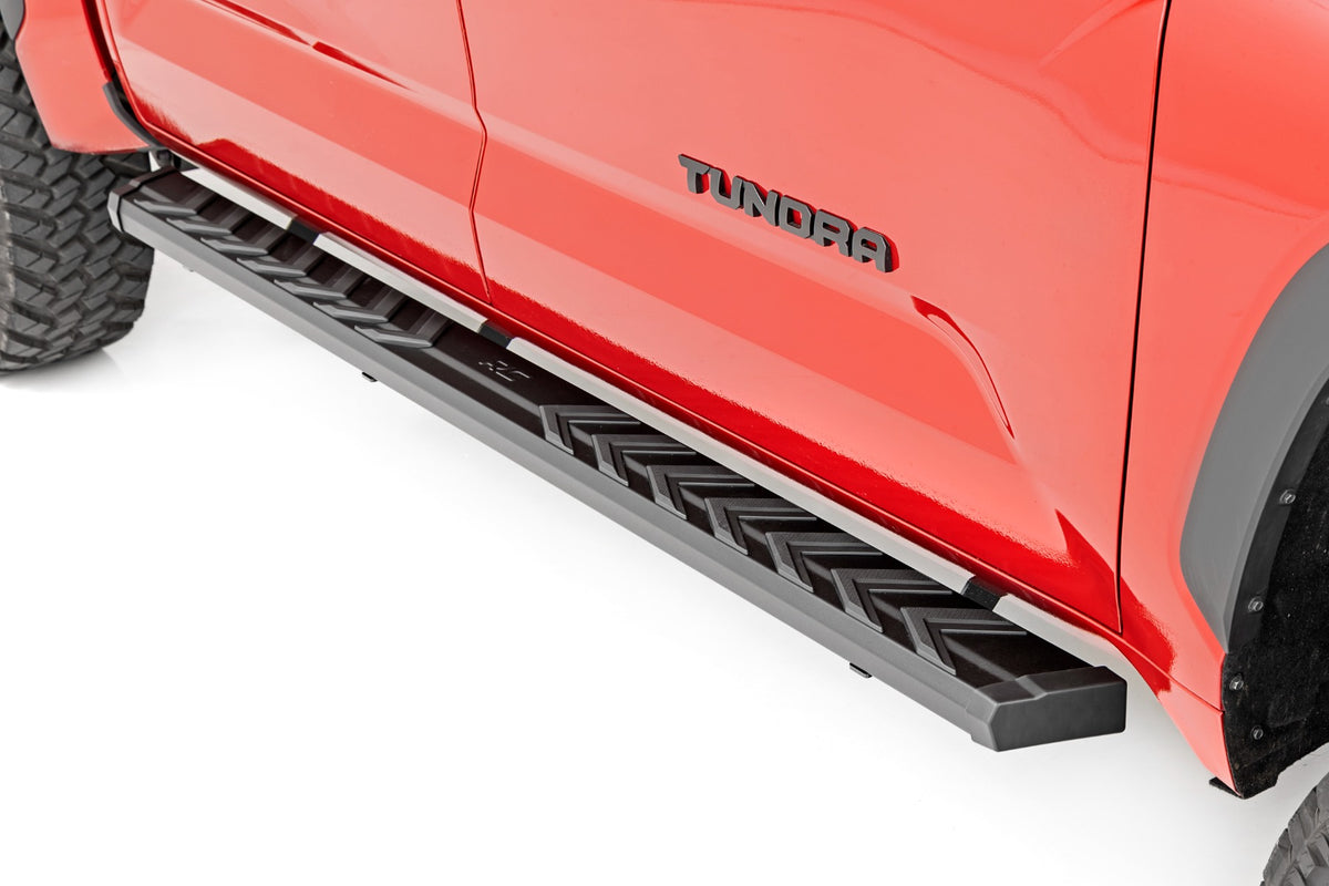 BA2 Running Boards Side Step Bars Toyota Tundra 2WD/4WD (22-23) Rough Country