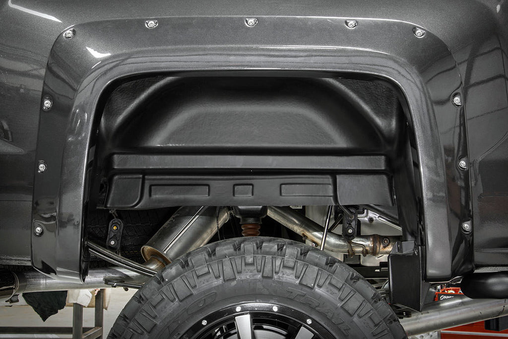 Rear Wheel Well Liners Chevy Silverado 1500 2WD/4WD (2014-2018 & Classic) Rough Country