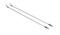 18-Up Wrangler JT/Gladiator 33 Inch Stainless-Steel Braided Brake Line Kit Rear TeraFlex