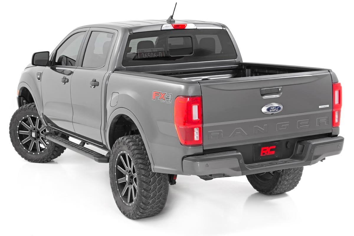 3.5 Inch Lift Kit Forged Alum UCA Cast Steel Knucles Ford Ranger (19-23) Rough Country
