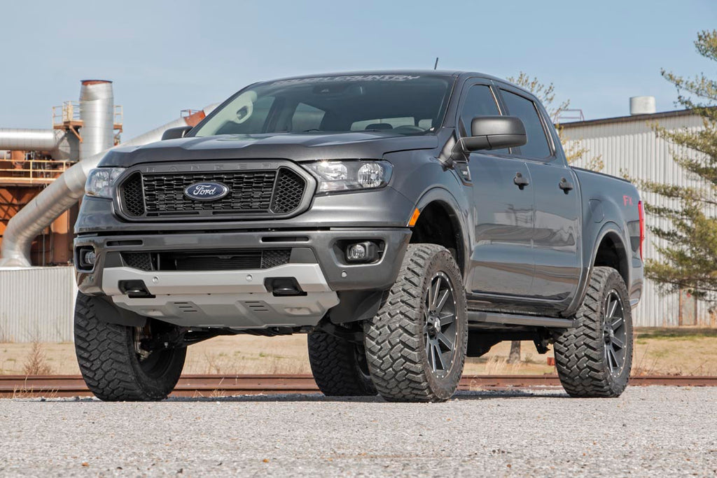 3.5 Inch Lift Kit Forged Alum UCA Cast Steel Knucles Ford Ranger (19-23) Rough Country