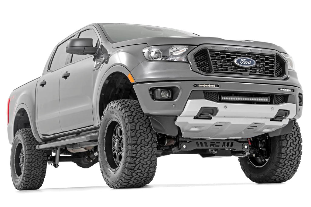 6 Inch Lift Kit Aluminum Knuckles Ford Ranger 4WD (2019-2023) Rough Country