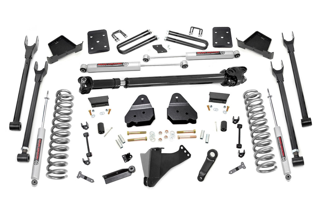 6 Inch Lift Kit Diesel 4-Link FR D/S Ford F-250/F-350 Super Duty (17-22) Rough Country