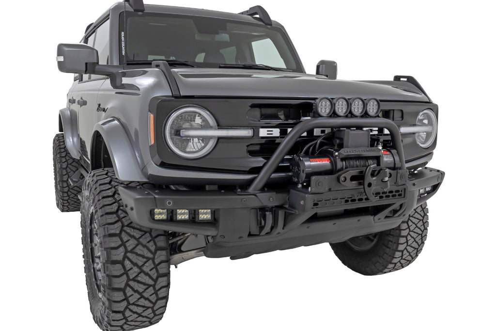 Safari Bar 3 Inch OSRAM (Pair) Wide OE Modular Steel Ford Bronco (21-25) Rough Country