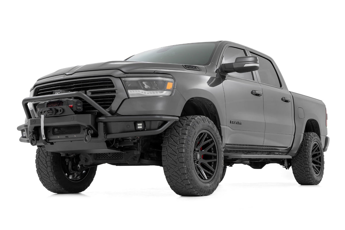 Front Bumper Tubular Winch Mount Ram 1500 2WD/4WD (2019-2024) Rough Country