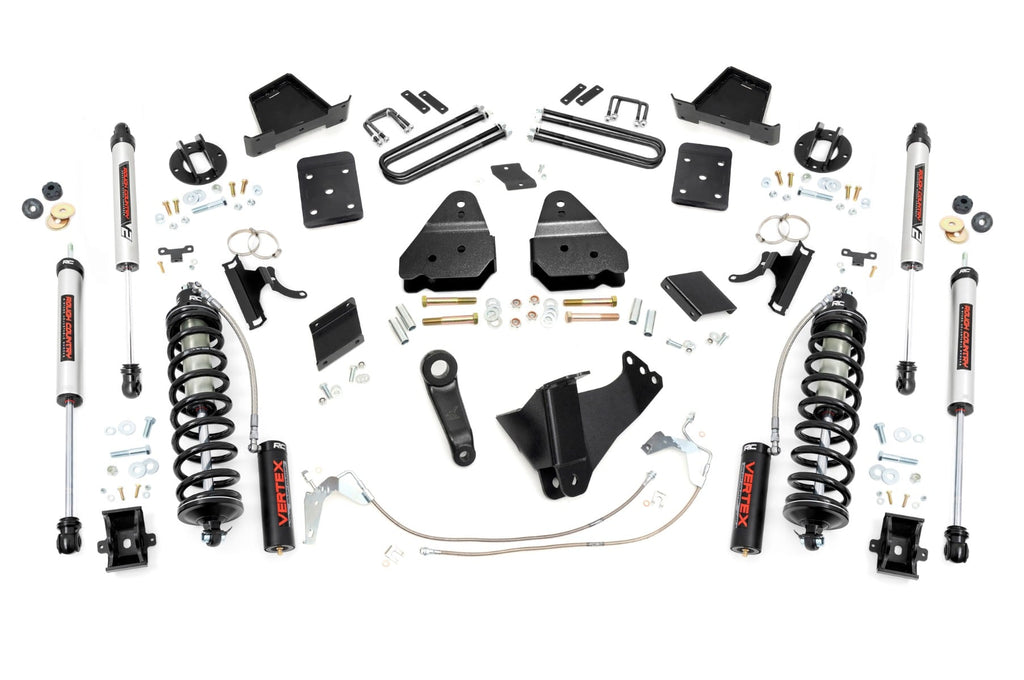 6 Inch Lift Kit Gas No OVLD C/O V2 Ford F-250 Super Duty (15-16) Rough Country
