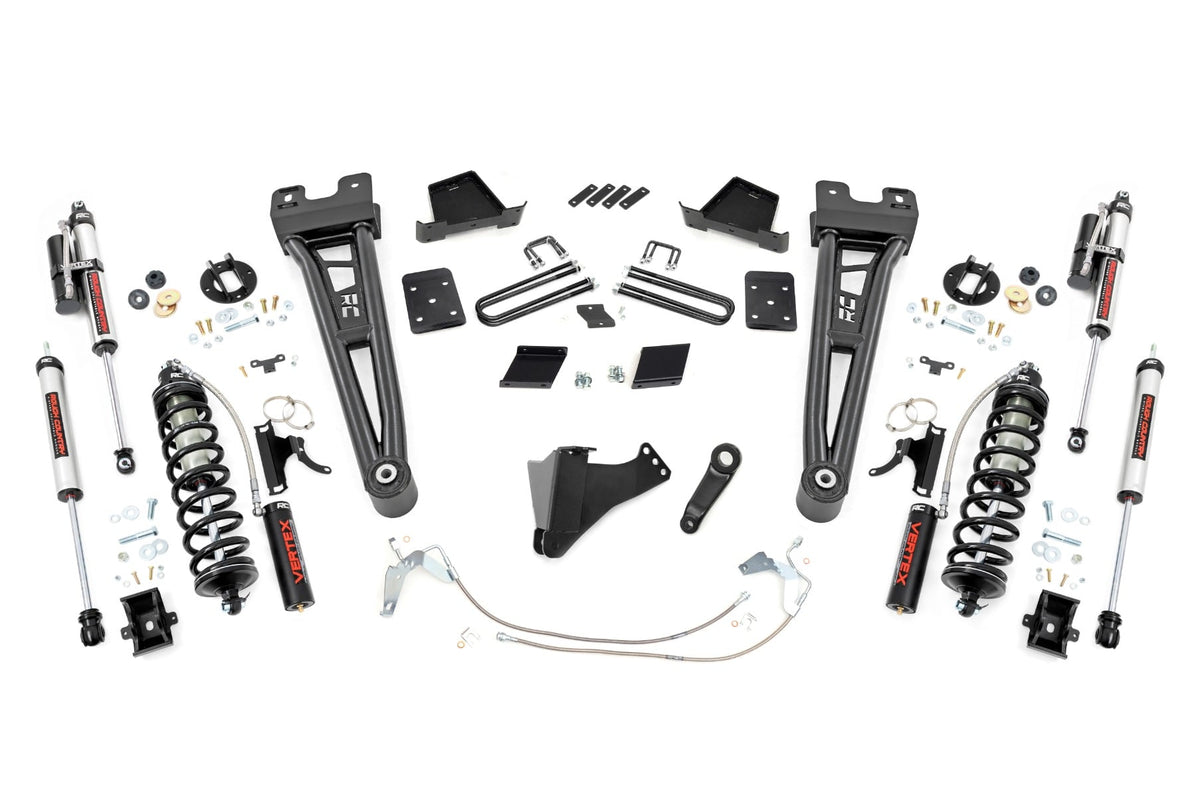 6 Inch Lift Kit Diesel Radius Arm C/O Vertex No OVLD Ford F-250 Super Duty (11-14) Rough Country