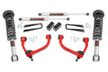 3 Inch Lift Kit M1 Struts Red Ford F-150 4WD (2009-2013) Rough Country