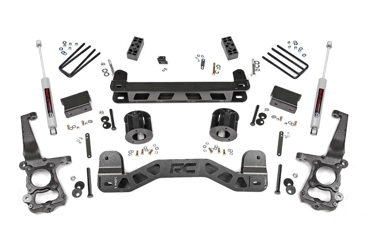 4 Inch Lift Kit Ford F-150 2WD (2015-2020) Rough Country