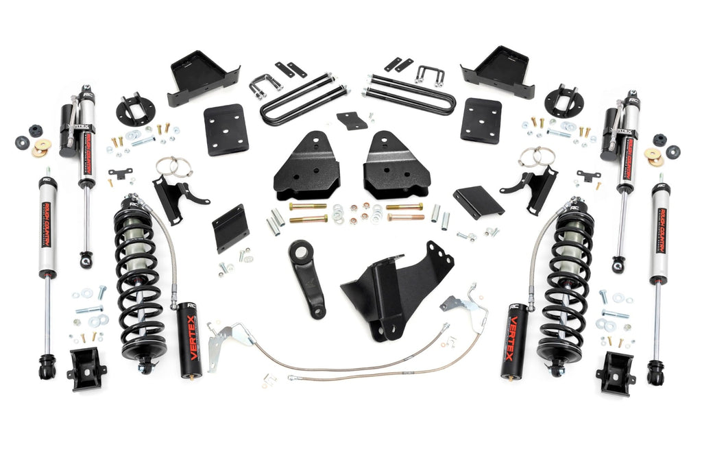 6 Inch Lift Kit Gas OVLD C/O Vertex Ford F-250 Super Duty (11-14) Rough Country
