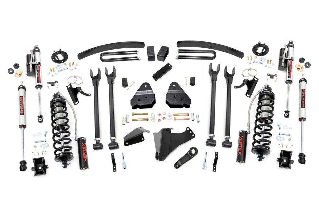 6 Inch Lift Kit Diesel 4 Link OVLDS C/O Vertex Ford F-250/F-350 Super Duty (05-07) Rough Country