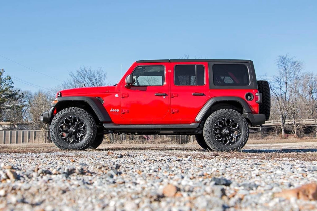 2.5 Inch Lift Kit Coils Jeep Wrangler Unlimited Rubicon 4WD (2018-2023) Rough Country