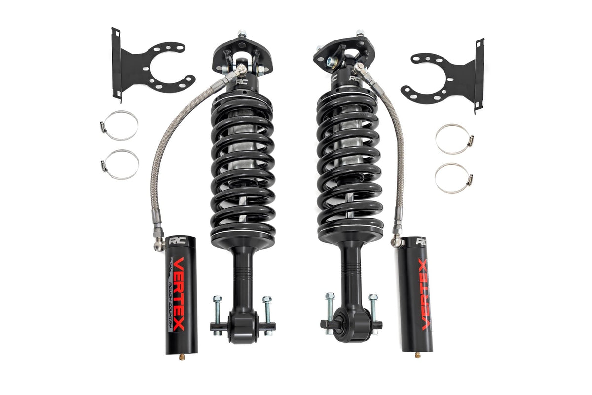 Vertex 2.5 Remote Reservoir Leveling Coilovers | 2 Inch | Ford F-150 (14-26)