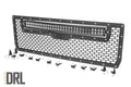 Mesh Grille | 30" Dual Row LED | Black | Amber DRL | GMC Sierra 1500 (14-15)