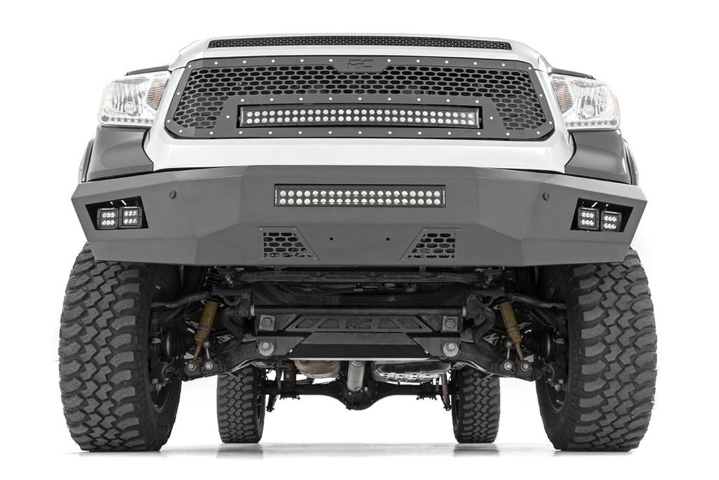 Mesh Grille 30 Inch Dual Row LED Black Toyota Tundra 2WD/4WD (2014-2017) Rough Country
