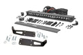 LED Light Kit | Bumper Mount | 20" Black Single Row | White DRL | Ram 2500 (03-18)/3500 (03-18)