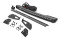 LED Light Kit Grille Mount 30 Inch Black Single Row White DRL Ford Raptor (17-20) Rough Country