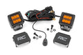 2 Inch LED Light Pods Spot Beam Amber Lens Square Rough Country