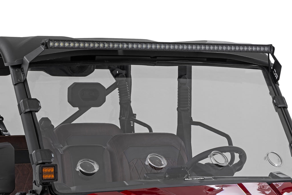 LED Light Mount 50 Inch Spectrum Series Single Row CFMOTO UFORCE U10 Pro Rough Country