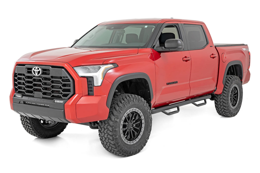 Nerf Steps Cab Length Crew Max Toyota Tundra 2WD/4WD (22-23) Rough Country