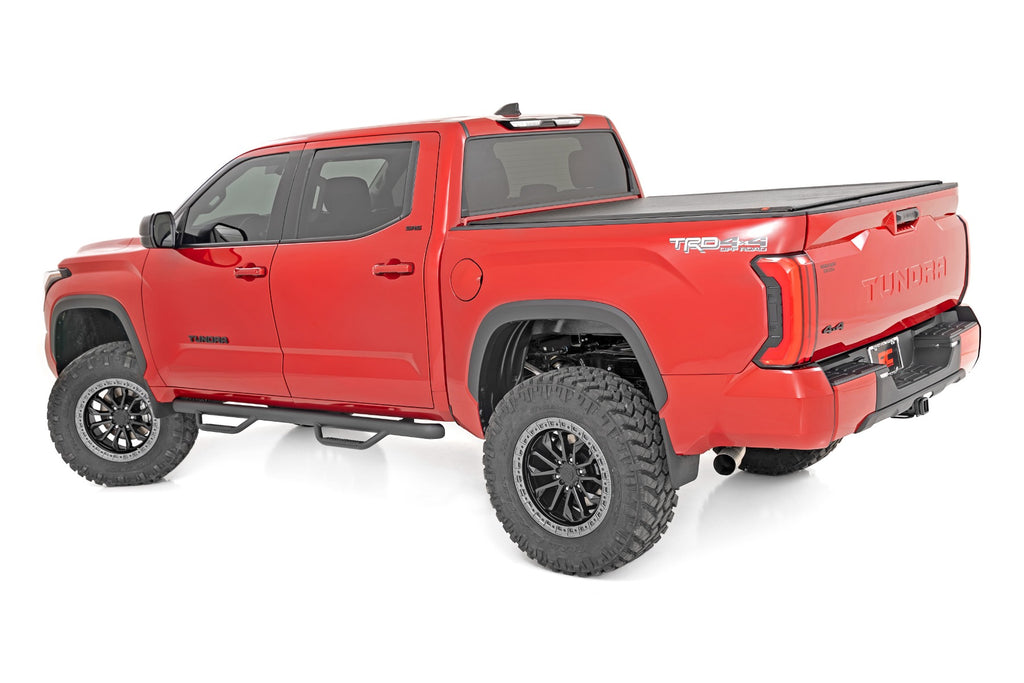 Nerf Steps Cab Length Crew Max Toyota Tundra 2WD/4WD (22-23) Rough Country