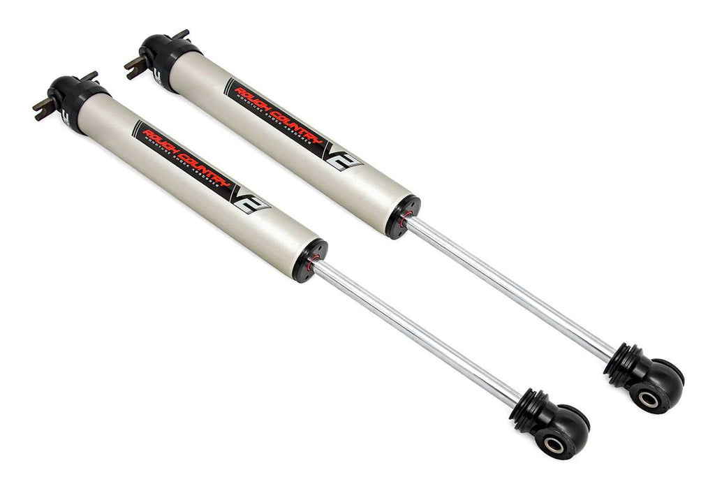 V2 Rear Shocks 5.5-8 Inch Chevy Half-Ton Suburban 2WD (1992-1999) Rough Country