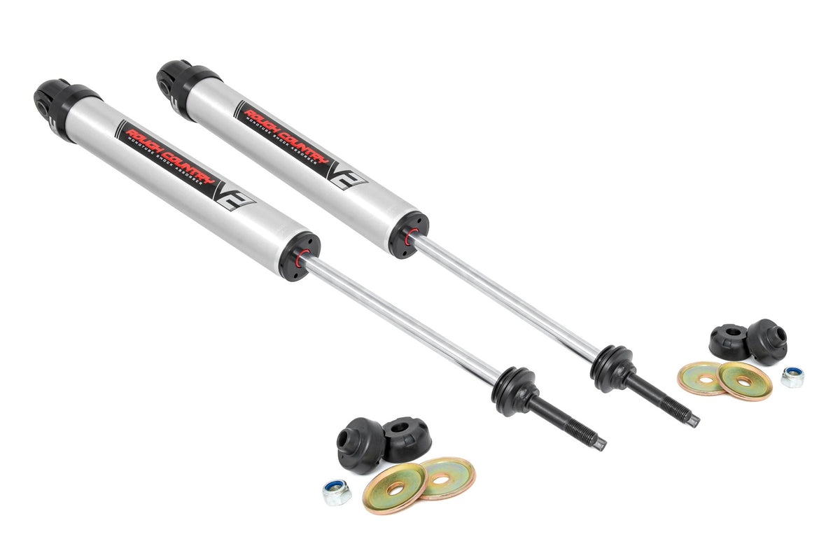 V2 Rear Shocks 0-3.5 Inch Ram 1500 2WD/4WD (2019-2026) Rough Country