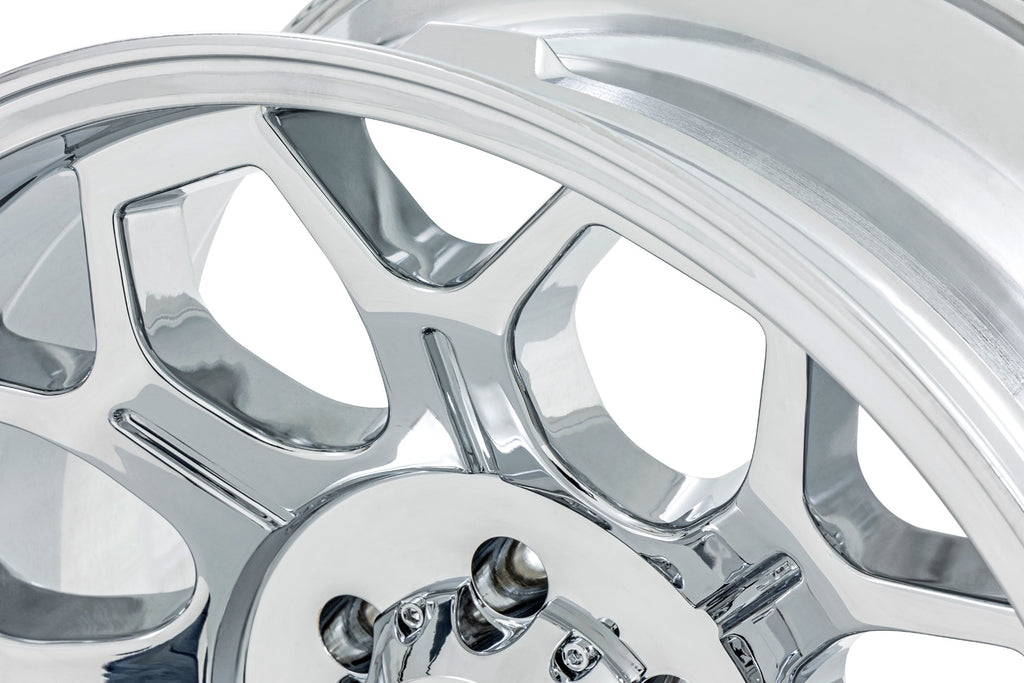 77 Series Wheel One-Piece Chrome 20x10 Rough Country