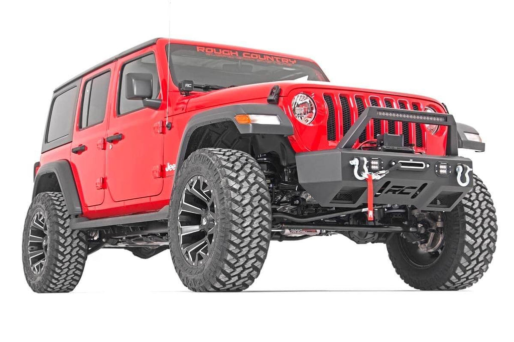 3.5 Inch Lift Kit C/A Drop Stage 1 M1R Jeep Wrangler JL 4WD (21-23) Rough Country