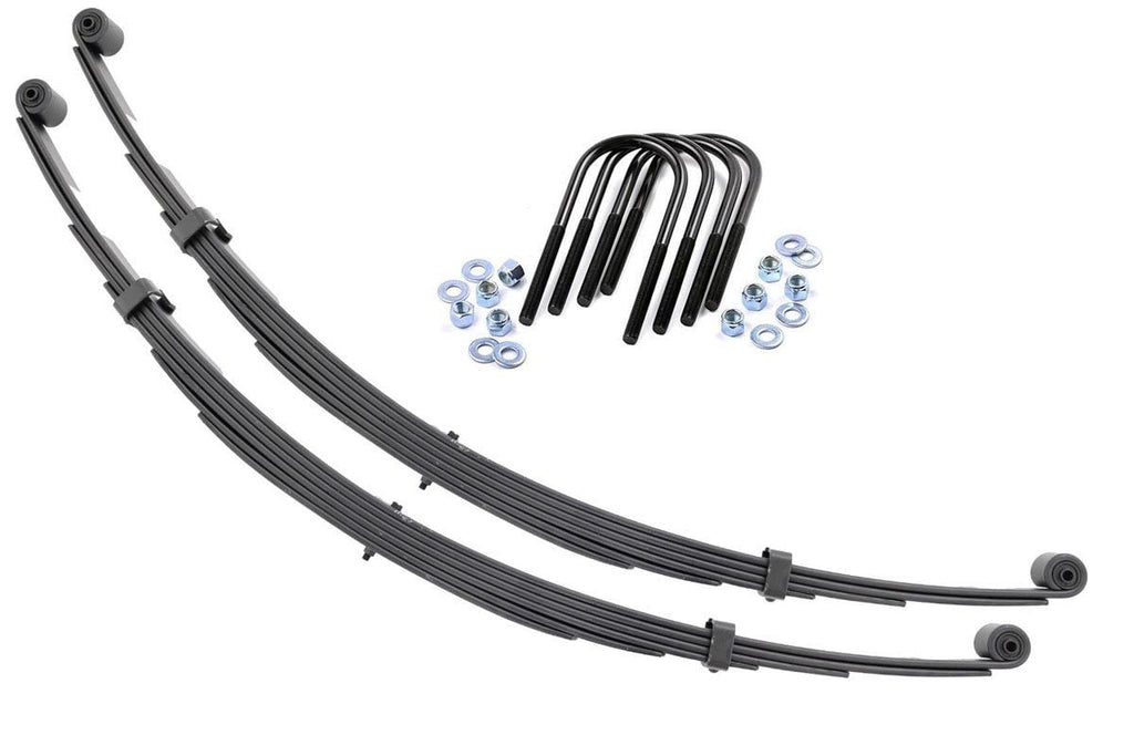 Rear Leaf Springs 2.5 Inch Lift Pair International Scout II 4WD (1971-1980) Rough Country