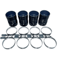 S&B 4"x 6" Intercooler Boot Kit With Clamps (Set of 4)