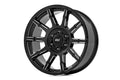 Rough Country 83 Series Wheel | One-Piece | Gloss Black | 20x9 | 8x6.5 | -12mm