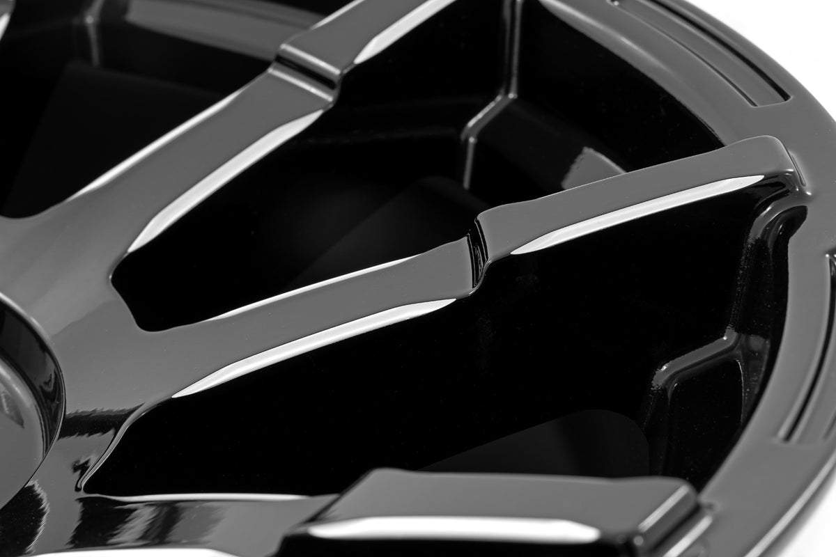 83 Series Wheel One-Piece Gloss Black 20x9 Rough Country