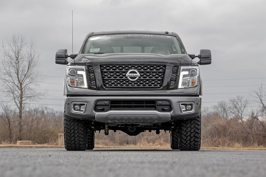 3 Inch Lift Kit N3 Struts & Shocks Nissan Titan 4WD (2017-2024) Rough Country