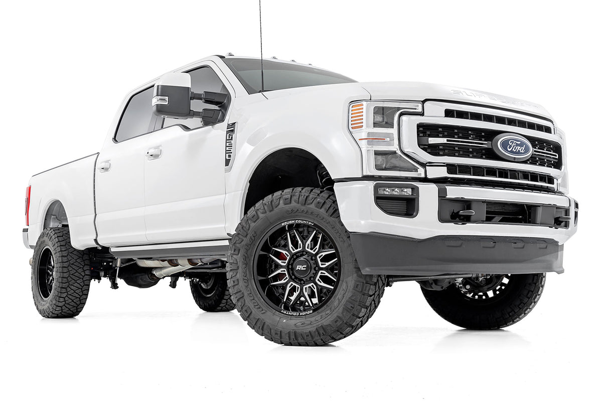 86 Series Wheel One-Piece Gloss Black 22x10 8x6.5 -19mm Rough Country