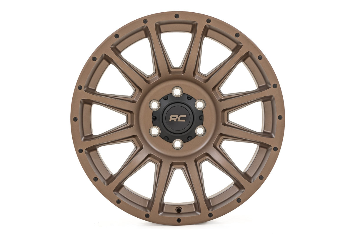 90 Series Wheel One-Piece Bronze 18x9 Rough Country