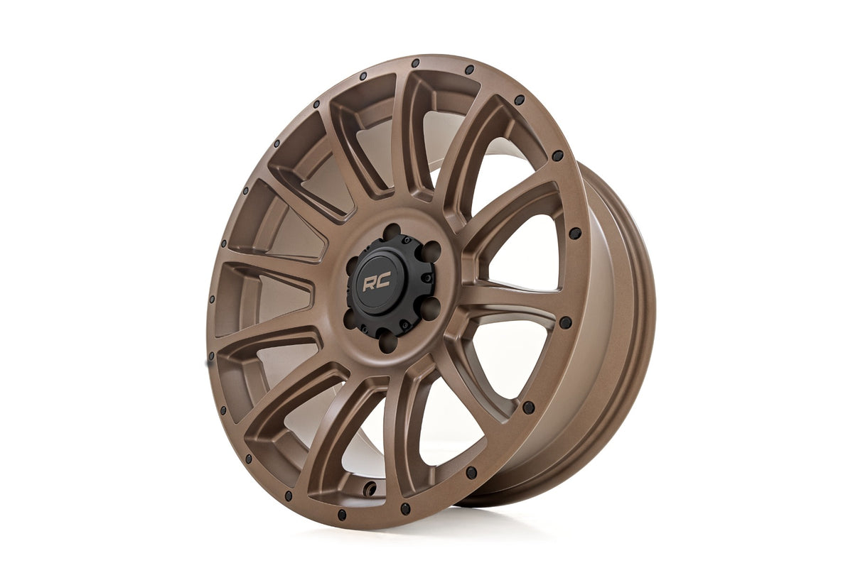 90 Series Wheel One-Piece Bronze 18x9 Rough Country