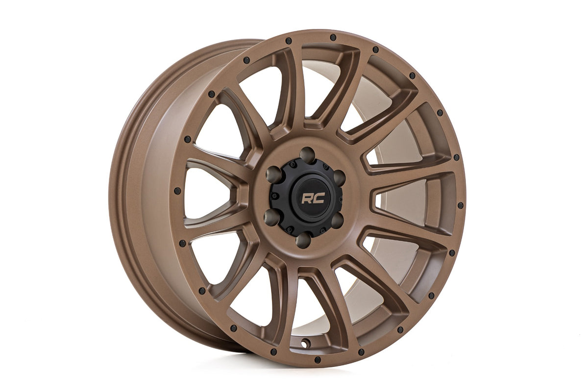 90 Series Wheel One-Piece Bronze 20x9 Rough Country