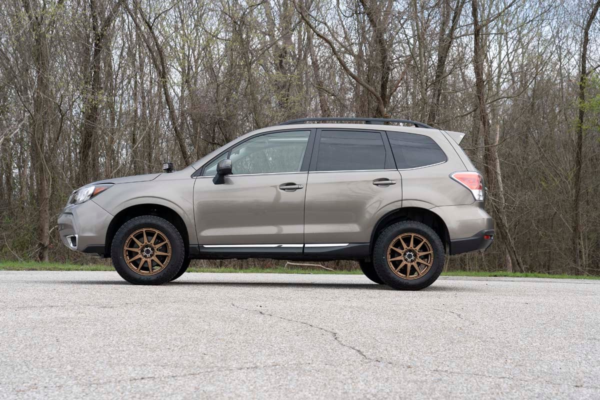 2 Inch Lift Kit Loaded Strut Subaru Forester 4WD (2014-2018) Rough Country