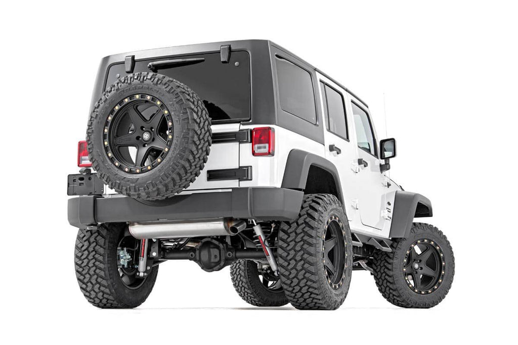 Contoured Drop Steps 4 Door Jeep Wrangler Unlimited 2WD/4WD (2007-2018) Rough Country