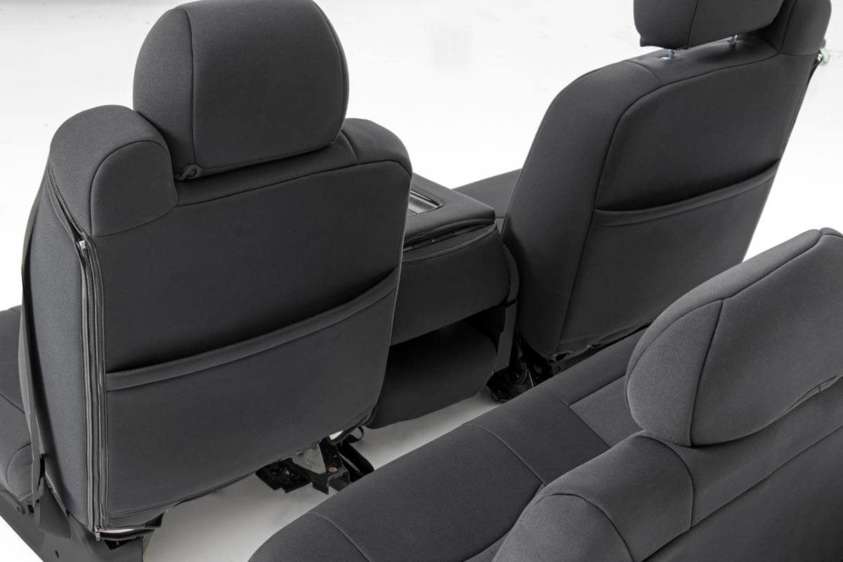 Rear Seat Covers Full Bench Silverado/Sierra 1500 (99-06 & Classic) Rough Country