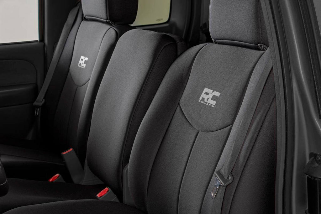 Rear Seat Covers Full Bench Silverado/Sierra 1500 (99-06 & Classic) Rough Country