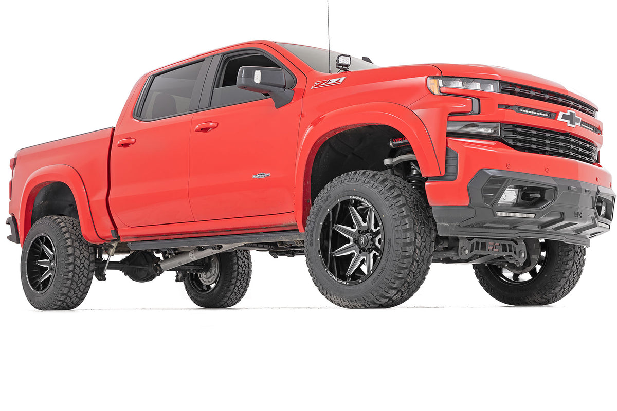 91 Series Milled One-Piece Gloss Black 22x12 8x170 -44mm Rough Country