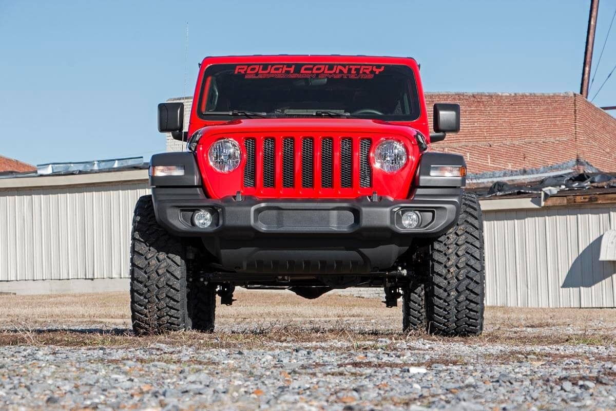 2.5 Inch Lift Kit Coils M1R Jeep Wrangler JL 4WD (2018-2023) Rough Country
