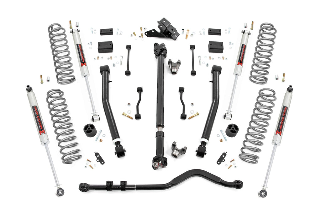 3.5 Inch Lift Kit Adj Lower FR D/S M1 Jeep Wrangler JL 4WD (24-26) Rough Country
