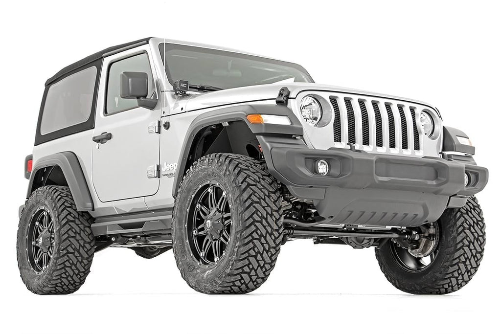 3.5 Inch Lift Kit Adj Lower FR D/S M1 Jeep Wrangler JL 4WD (24-26) Rough Country
