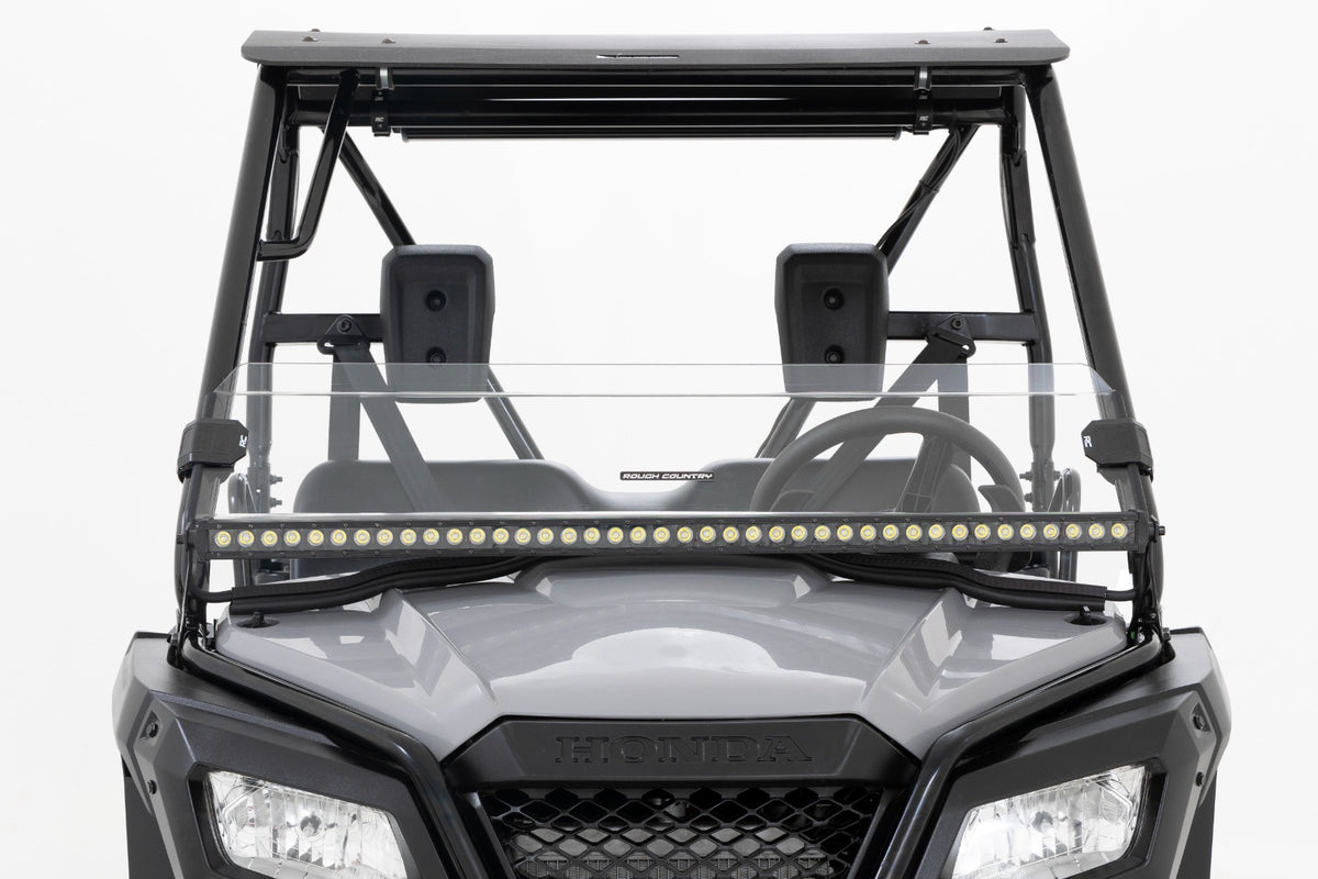 LED Light Cage Mount 40 Inch Black Honda Pioneer 520 Rough Country