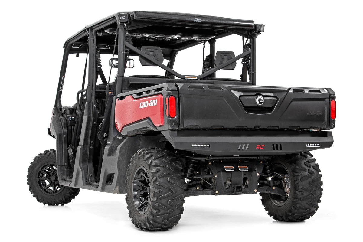 Bumper Rear 6 Inch Black Slimline LED Pair Multiple Makes & Models (Can-Am/Polaris) Rough Country