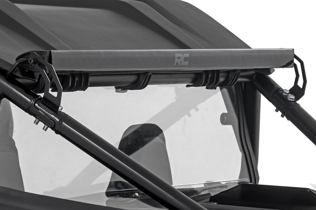 LED Light Kit Rear Mount 40 Inch Black Single Row Polaris RZR 1000XP4 (2024) Rough Country